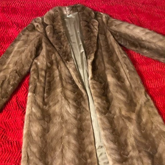 Ladies size Large Real Mink Coat